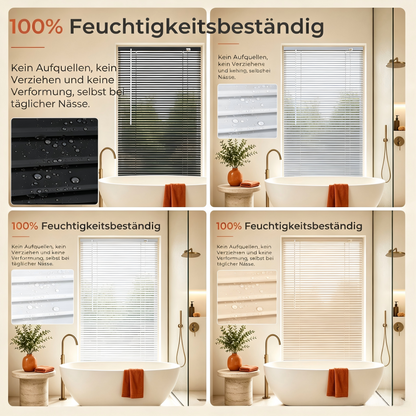 Aluminium-Jalousie mit Zugkette | Sonnenschutz & Sichtschutz | Aubor